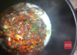 How to make hand-caught lamb rice Illustration 11