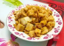 Illustration of how to make hot and sour kimchi and lotus root 4