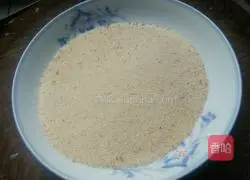 Illustration of how to make steamed pork with millet flour 2