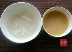 Illustration of how to make gold and silver pearl meatballs 2