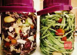 Pickled peppers and kimchi cannot be eaten with excess vegetables.Illustration of how to make kimchi 5