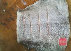 Illustration of braised opium fish 2