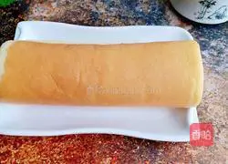 Illustration of how to make original cake roll 9