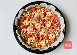 Hugely delicious Flourless Shrimp Bacon Pumpkin Oatmeal Pizza Recipe Illustration 5