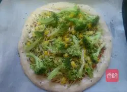 Vegetable pizza recipe 10