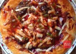 Illustration of how to make original assorted pizza? 13