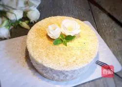 Illustration of how to make simulated mousse cake 21