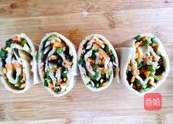 Illustration of how to make oatmeal Dundun 11