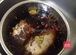 Illustration of how to make soy beef (lazy version) 6