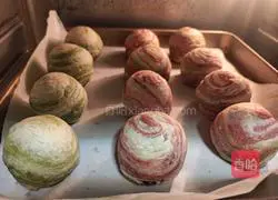 Coconut cranberry spiral puff pastry (handmade) illustration 17