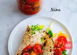 Illustration of fermented cherry tomato pickles 9