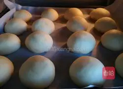 Illustration of how to make red bean paste snack buns 8 