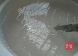 Illustration of how to make refreshing ice powder 5