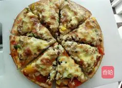 Illustration of how to make homemade pizza 7