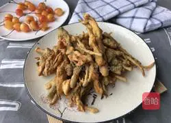 Illustration of how to make fried toon fish 8