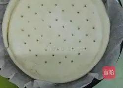 Illustration of how to make bacon pizza 1