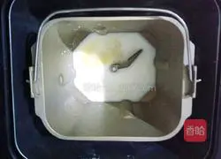 Illustration of making bean paste bread 2