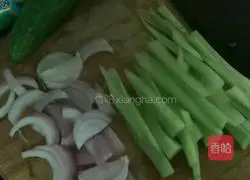 Illustration of how to make cheese and spicy stir-fried kimchi rice cake 6