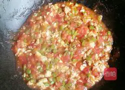 Illustration of how to make braised noodles with beans, tomatoes and eggs 14