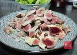 Illustration of how to make spicy and sour chicken with kimchi 5