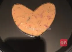 Illustration of how to make love kimchi cake 6 