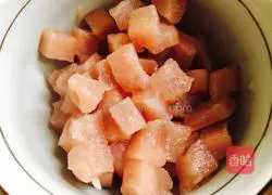 Illustration of how to make tuna and scallop porridge 4