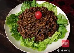 Illustration of how to make [Beijing Sauce Shredded Pork] 6