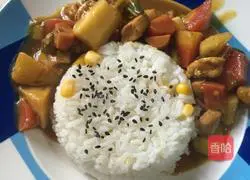 Indian curry chicken rice recipe 3