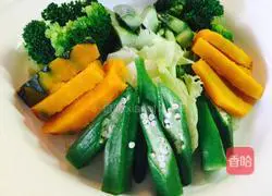 Illustration of how to make vegetable salad 9