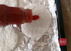 Super simple love ❤ Rice pizza recipe 8