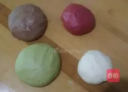 Illustration of how to make camouflage toast 7