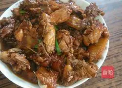 The simple version of three-cup chicken Illustration 12