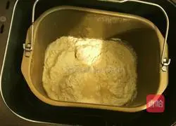 Illustration of how to make pattern jam bread 1