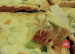 Toast Pizza Recipe Illustration 5