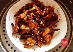 Illustration of how to make steamed chicken feet with black bean sauce 14