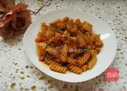 Illustration of how to make tomato spaghetti 11