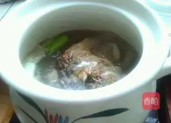 Illustration of how to make casserole fish head and frozen tofu pot 7