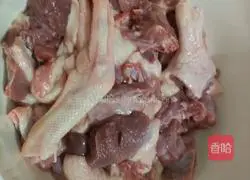 Illustration of how to make ginger duck 1