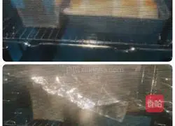 Illustration of how to make natural one-time fermented toast bread 5