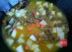 Illustration of how to cook mutton with winter melon 8