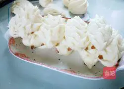 Illustration of how to make sesame candy hedgehog buns 19