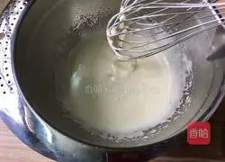 Illustration of how to make cocoa sponge cake 3