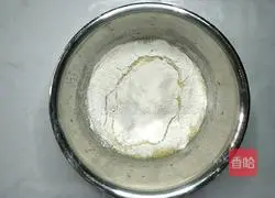 Illustration of how to make sea salt, chive and meat floss cake rolls 5