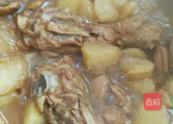 Illustration of how to cook potato braised chicken legs 14