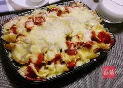 Baked Italian Macaroni Recipe Illustration 8