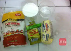 Illustration of making sausage pizza 1