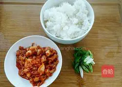 Korean kimchi fried rice recipe 3