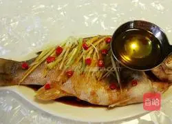 Illustration of how to make steamed sea bass 7