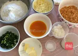 Marisula Cheese and Pork Floss Illustration of how to make bread 1