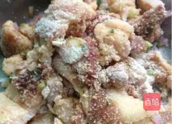 Illustration of homemade steamed pork 7